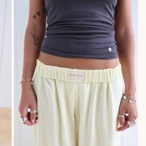 Studio Seven Sophia Pants Pale Yellow Size Medium